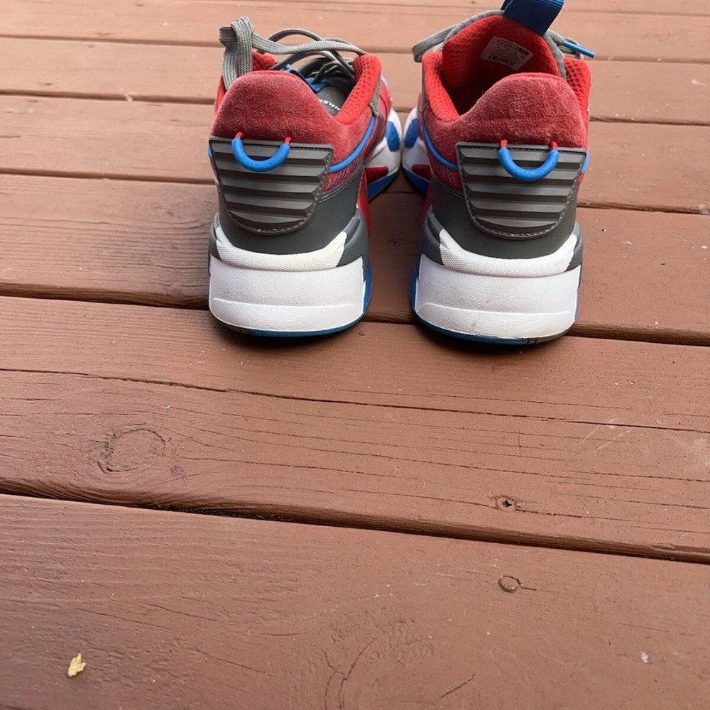 Puma Red and Blue RS-X Sneakers Spider-Man - Picture 3 of 6